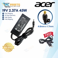 19V 2.37A 45W Laptop Charger for Machenike Machcreator-A IGER E1 (4.8mm x 1.7mm)