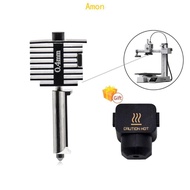 Amon Mini Hotend Nozzle Kit Replacement with Hardened Steel 0 2mm 0 4mm 0 6mm Nozzle for Bambu Lab A