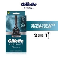 Gillette Intimate Manscape Razor, Men’s Intimate Razor, Gentle and Easy to Use, Designed For Groin A