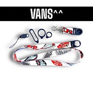 GANTUNGAN VANS WHITE LANYARD HANDPHONE HANGER
