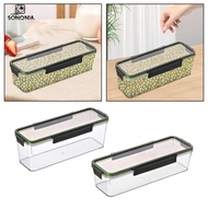 SONONIA Pasta Storage Container w/Lid Airtight Food Storage Container for Pantry Pasta Containers