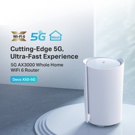 TP-Link Deco X50 5G SIM Mesh Modem Router WiFi 6 AX3000 4G/3G Compatible 2.5 Gigabit Sub-6Ghz