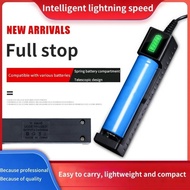 1/4 Slots Universal Rechargeable Battery Holder USB Plug Smart Charging Battery Box For Lithium Batt
