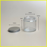 ◲ ◫ ◹ Transparent Glass Candle Jar 120ml / 200ml / 250ml /500ml