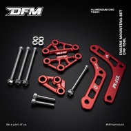 MESIN Pangkon Bracket engine Set Crf 150L Cnc DFM racing Material t6061 engine mounting Full Set HON
