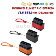 KW906 OBD2 ELM327 V1.5 Pic18F25K80 OBD 2 Bluetooth 5.0 Scanners Car Diagnostic tool Code Reader For 