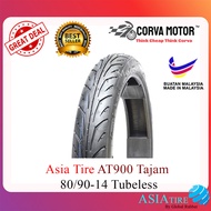 ASIA TIRE TUBELESS TYRE AT900 80/90-14 50/90-17 60/80-17 70/90-17 80/90-17 SAMA BUNGA TMAX 900