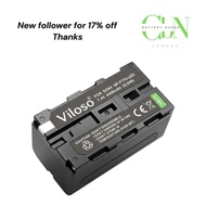 Viloso for Sony NP-F770-LED NPF770 LED F770 Camera Battery For Sony Camera