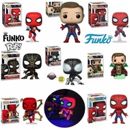 Funko Pop New Spider-Man Black Gold Suit 911 Bobble Head Toys 913 Iron Spider 305 Mysterio Vinyl
