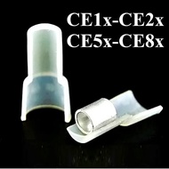 Cap connector [100 pieces] 1.25mm 2mm plastic-coated aluminum wire wing connector CE-1x, CE-2x