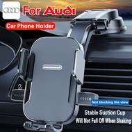 Car Mobile Phone Holder For AUDI A1 A3 A4 A5 A6 A7 A8 Q2 Q3 Q5 Q7 Q8 TT R8 RS e-tron Suction Cup Ins