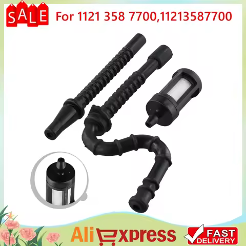 1Set Fuel Hose Filter Accessories Chainsaw Garden Impulse Line MS260 024/026/034/036 Outdoor Parts F