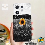HP Vivo V60 5G 2025 Case - Latest Vivo V60 5G Case - Flower Case Motif - Cellphone Protector - Vivo 