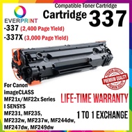 Canon Cartridge 337 337X CRG Cart 337 Compatible Toner Cartridge For imageCLASS MF21x MF22x Series I