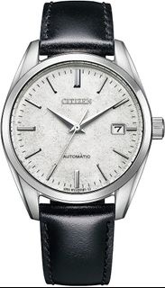 佐敦門市 The Citizen 星晨 NB1060 NB1060-04A 白色 White 熱賣 人氣 復古 Retro 懷舊 銀箔漆藝 Silver Leaf Lacquer 返工錶 Dress 