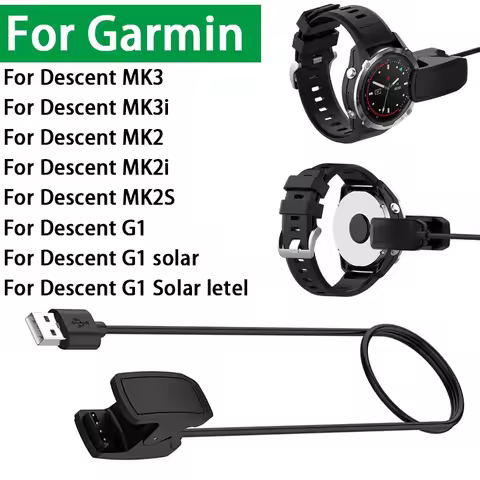 USB Charging Cable for Garmin Garmin Descent MK3 MK3i MK2 MK2i MK2S G1/G1 Solar/Solar Letel Smart Wa
