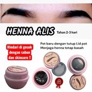 Halal eyebrow Henna is valid for prayer that lasts 2-3 days