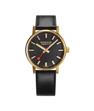 [包順豐] Mondaine 瑞士國鐵腕錶 金色錶殼 MONDAINE EVO2 Golden Stainless Steel 40mm MSE.40122.LB