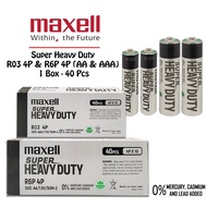 Maxell Japan Super Heavy Duty Battery AA & AAA [1Box - 40Pcs]