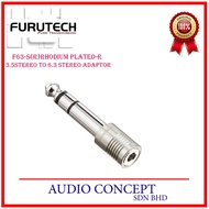 Furutech F63-S(R)Rhodium Plated-R Stereo To Stereo Adaptor