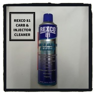 [READY STOCK] 500ML REXCO 81 CARB & INJECTOR CLEANER PEMBERSIH INJECTOR & KARBURATOR