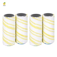 4 Pieces Set of Rollers for Karcher FC5 FC7 FC3 FC3D Electric Floor Cleaner Replacement Rollers 2.05