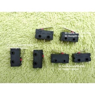 Klik Micro Limit Switch saklar kecil Sedang 3 Pin P 3P NO NC Tuas gagang