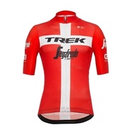 ZZOOI Trek 2022 Canada Cycling Jersey MTB Maillot Bike Shirt Downhill Jersey Breathable Pro Team Tri