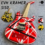 GCM EVH Kramer 5150 Striped Series Electric Guitar (Custom Made, Oversea Ready Stock)