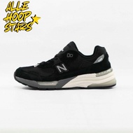 Sepatu Sneakers NB 992 Black Grey -AHS