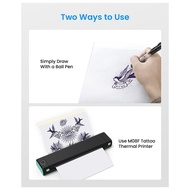 (ZJGE) 50 Sheets Tattoo Stencil Paper for Tattooing Compatible with M08F Printer A4 Size