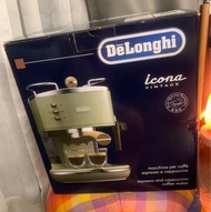 100% new!! Delonghi 咖啡機 Green coffee machine