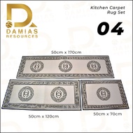 KITCHEN RUNNER CARPET RUG CHANNEL ALAS KAKI DAPUR VIRAL TERKINI