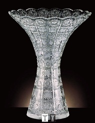 Bohemia Kristal 500PK Funnel Vase - Vas Kristal - 100% Original