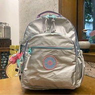 Lin Ladies Fashion Medium Backpack Student School Bag 47cm Computer Bag Lightweight Travel Bag KPL