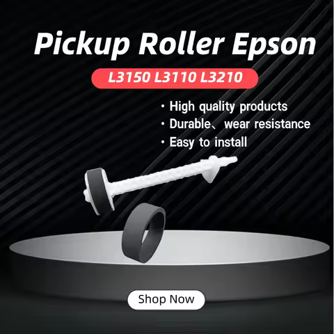 Pickup Roller Epson L3150 L3110 L3210 L3250 L3100 L3118 L4150 L4160 Paper Feed Roller for Epson Prin
