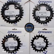 Prowheel Chainring 22T 24T 26T 28T BCD 64 BCD for double triple