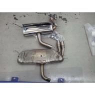 Scirocoo &amp; Golf mk6 1.4tsi (Jetex LTA approval twin tip rear muffler only)