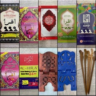 IQRA 1 HINGGA 6 BUKU IQRO LENGKAP JUZ AMMA MUQADAM KAMPUNG REHAL LIPAT PENUNJUK AL-QURAN KAYU JATI R