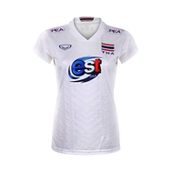 GRAND SPORT :เสื้อวอลเลย์บอลทีมชาติหญิง(สีเหลือง)รหัส:014300