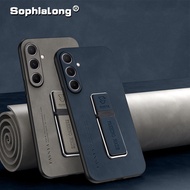 Concise Leather Stand Cases for Samsung Galaxy A26 A36 A37 A56 A57 A17 A16 A15 A35 A25 A55 M15 M55 F