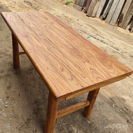 Old Elm Simple Tea Table Dining Table Solid Wood Long Table Tea Table&Vintage B Desk Small Balcony L