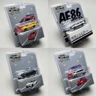 Car Model 1: 64 Toyota AE86 Mazda X7 Honda Volkswagen Golf G Alloy