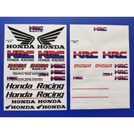 Sticker Honda Racing HRC Sticker Decal Motor/Motorcycle&Car Waterproof*7101