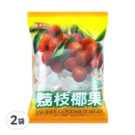 盛香珍 蒟蒻椰果 荔枝  420g  2袋
