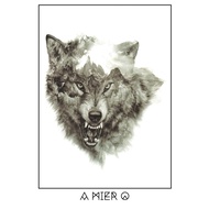 Temporary Tattoo - Wolf (No.9)