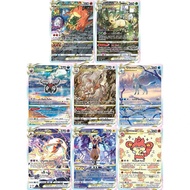 Pokemon DIY PTCG Collection Cards Glaceon Zeraora Zoroark Vstar GG56/GG70 EN Self Made Single Card C