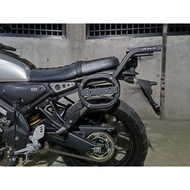 ☏ ⊠ ◂ ❡ ❍ YAMAHA XSR 155 Original J.COM HEAVY DUTY TOP BOX BRACKET (Optional: with side pannier bra