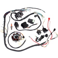 Upgrated Electrics CDI Wire Harness Stator Assembly Wiring For CG 125cc 150cc 200cc 250cc Push Rod E