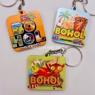 Bohol Colorful Wood Keychain Souvenir